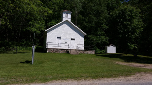 One room school house, a museum for the Fallasburg Historical Society